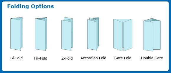 folded leaflet guide