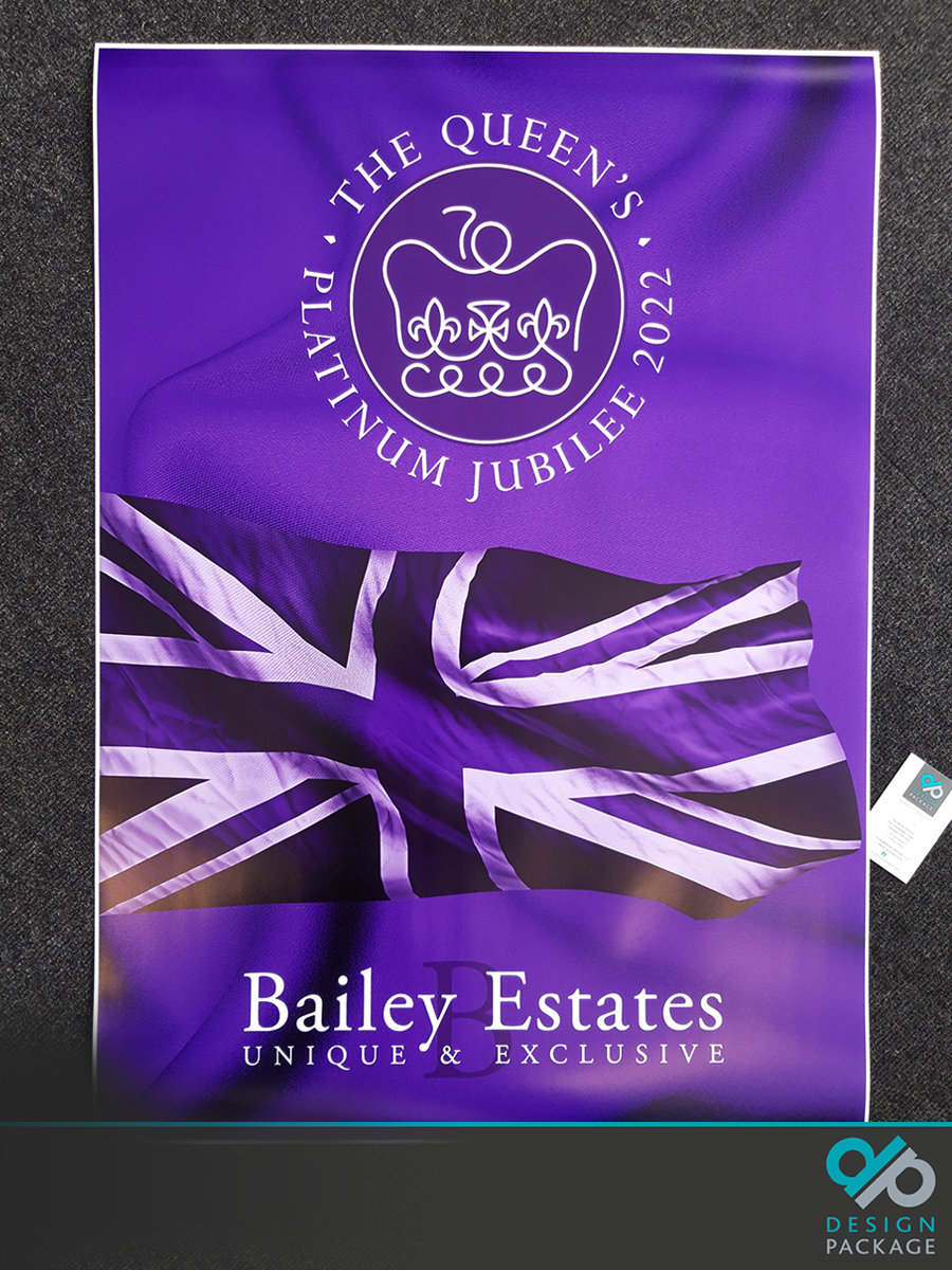 Bailey Estates Platinum Jubilee poster